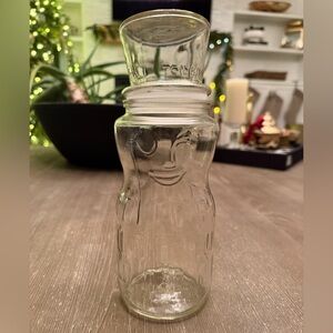 Vintage Mr Peanut 75 years anniversary jar from 1991